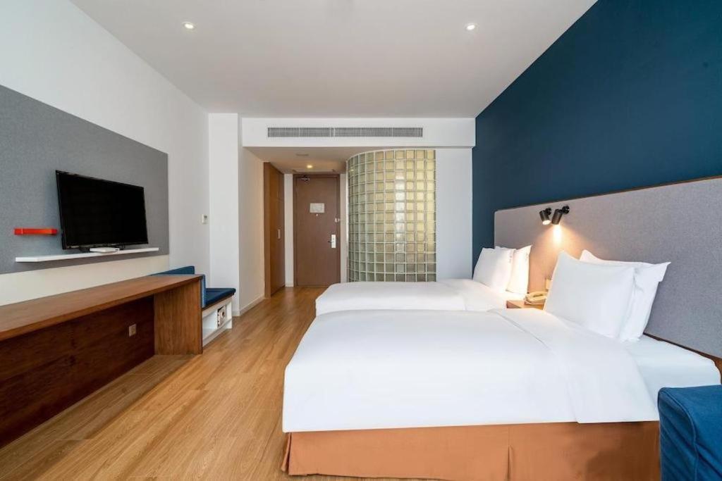 Holiday Inn Express Yangzhou City Center By Ihg Dış mekan fotoğraf